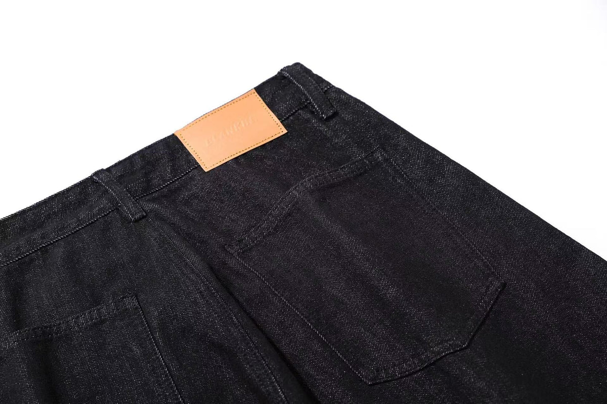 Distressed Wide-Leg Jeans - OMYGOODS