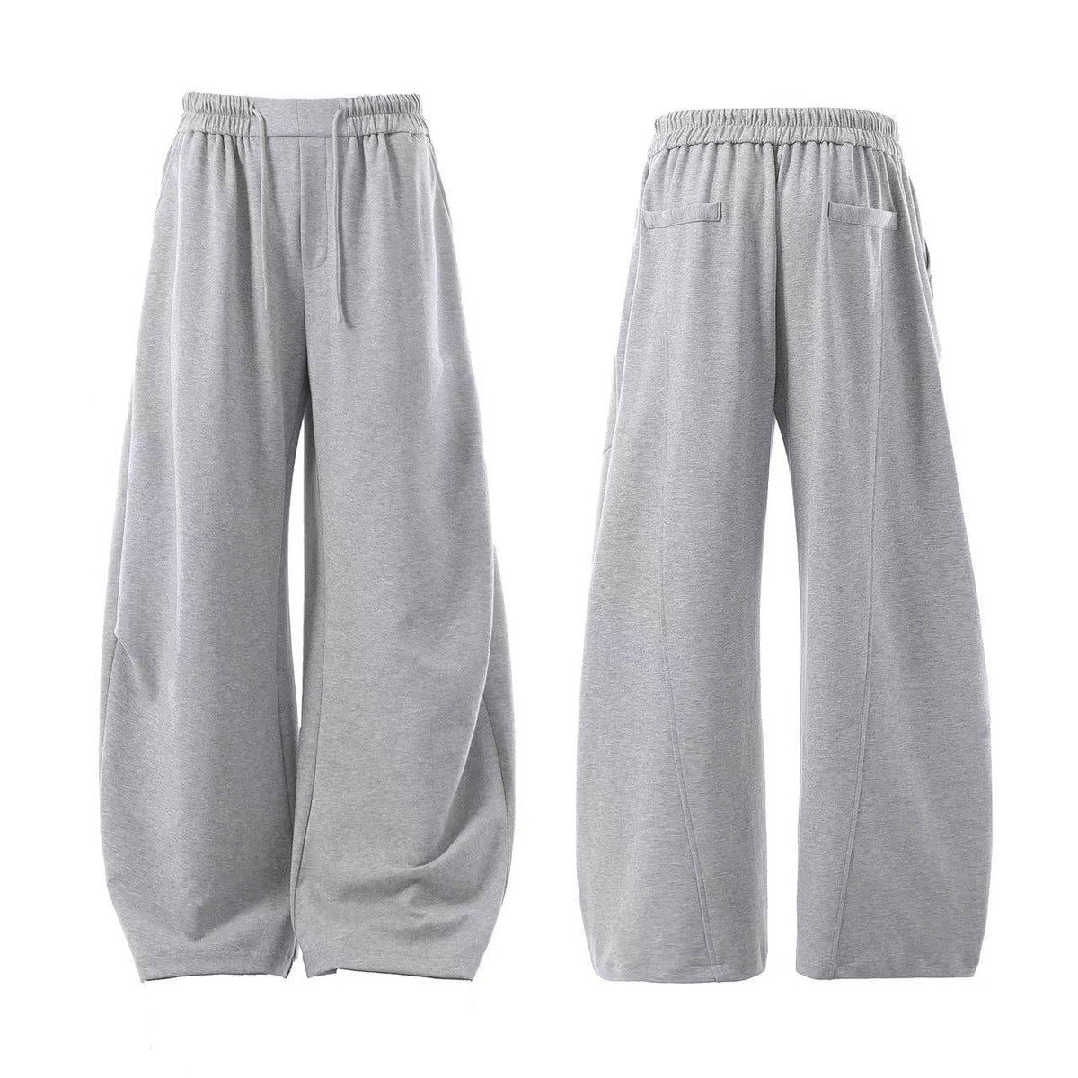 Street Style Wide-Leg Sweatpants - OMYGOODS