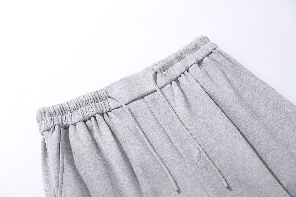 Street Style Wide-Leg Sweatpants - OMYGOODS
