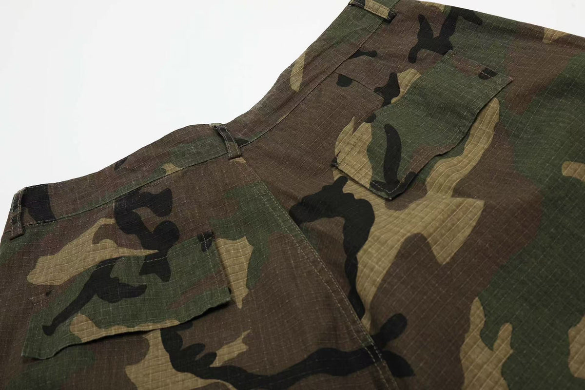 Camo Knee-Length Jorts - OMYGOODS