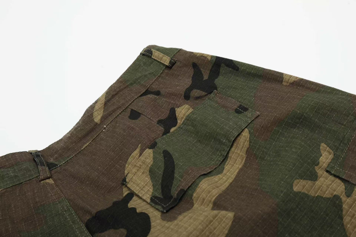 Camo Knee-Length Jorts - OMYGOODS