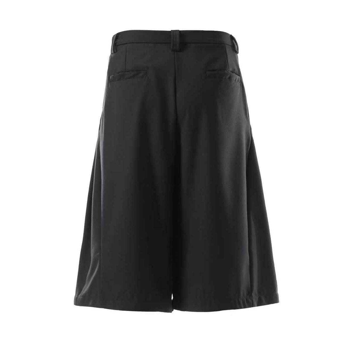 Wide-Leg Knee-Length Slacks Jorts - OMYGOODS