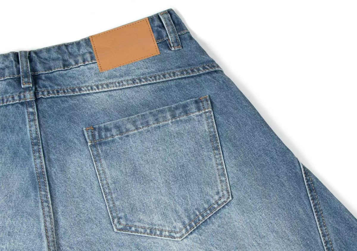 Wide-Leg Baggy Jeans - OMYGOODS