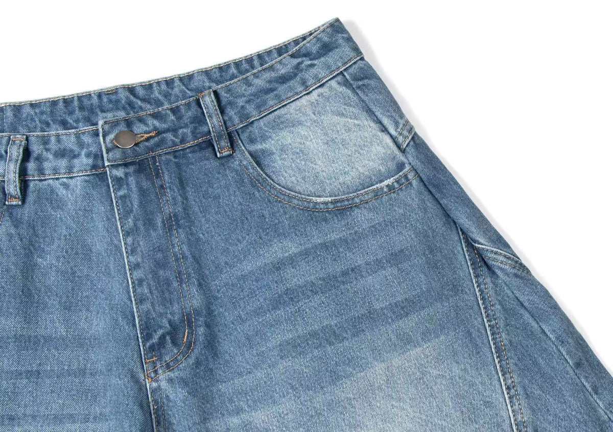 Wide-Leg Baggy Jeans - OMYGOODS