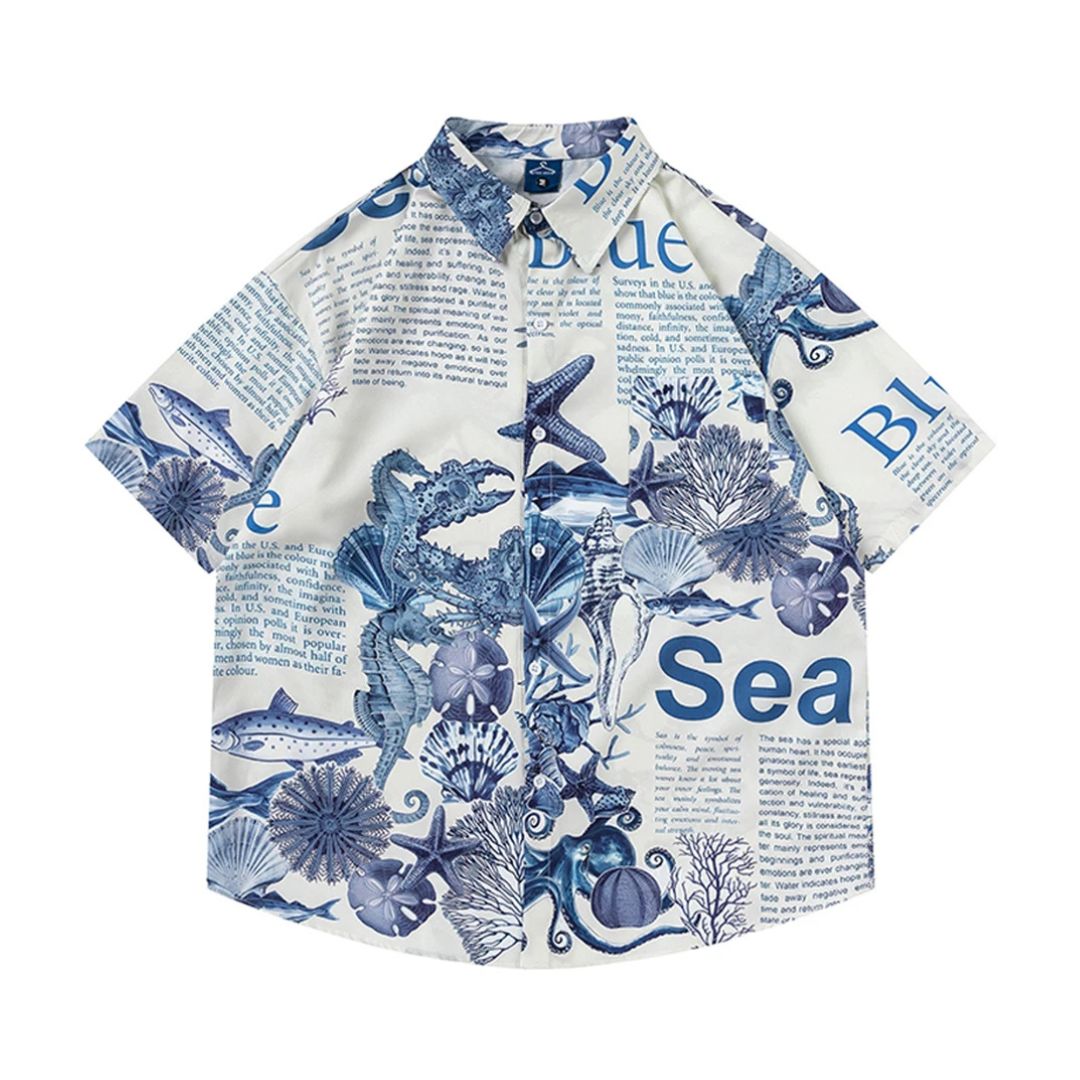 Sea State Button-Up Shirt