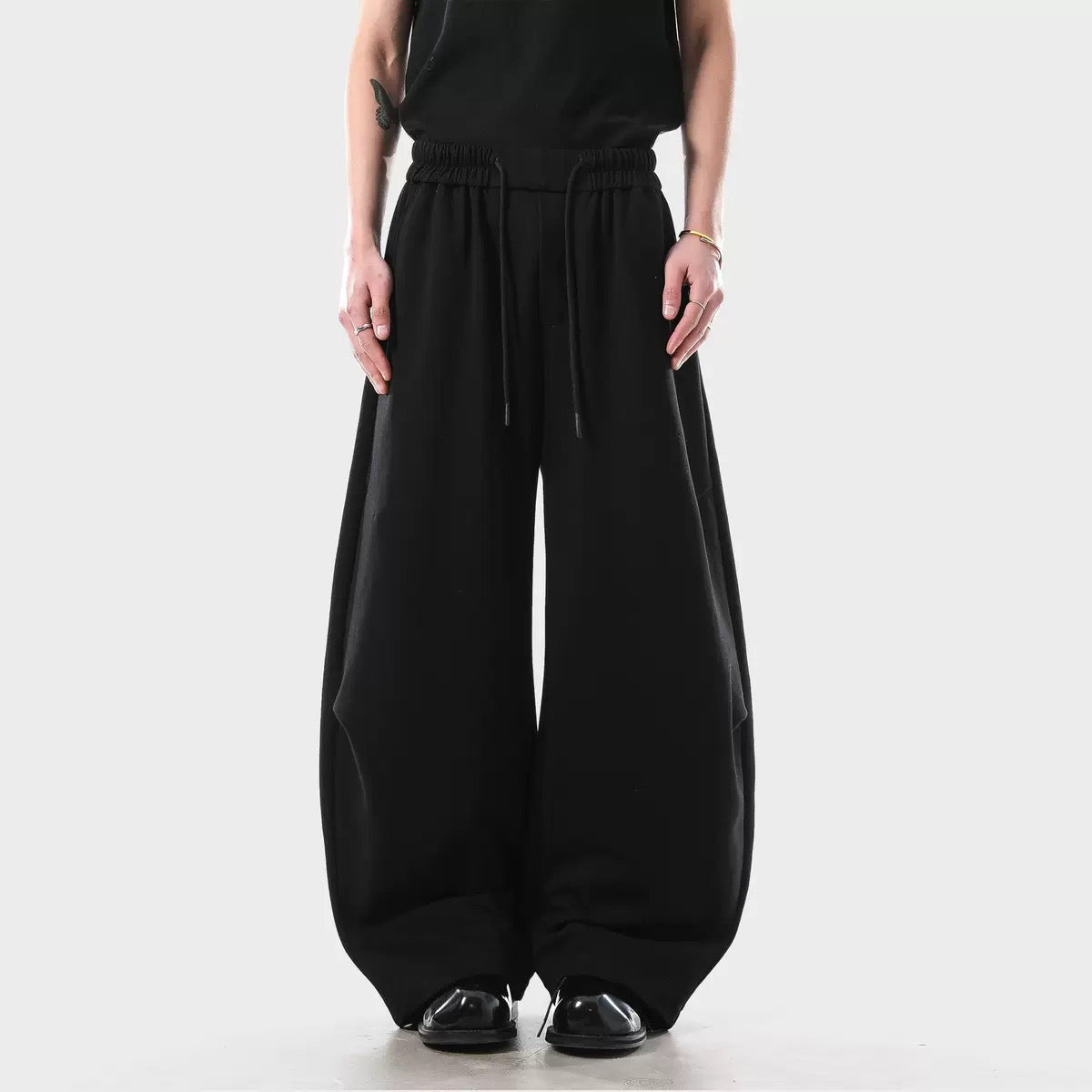 Street Style Wide-Leg Sweatpants - OMYGOODS