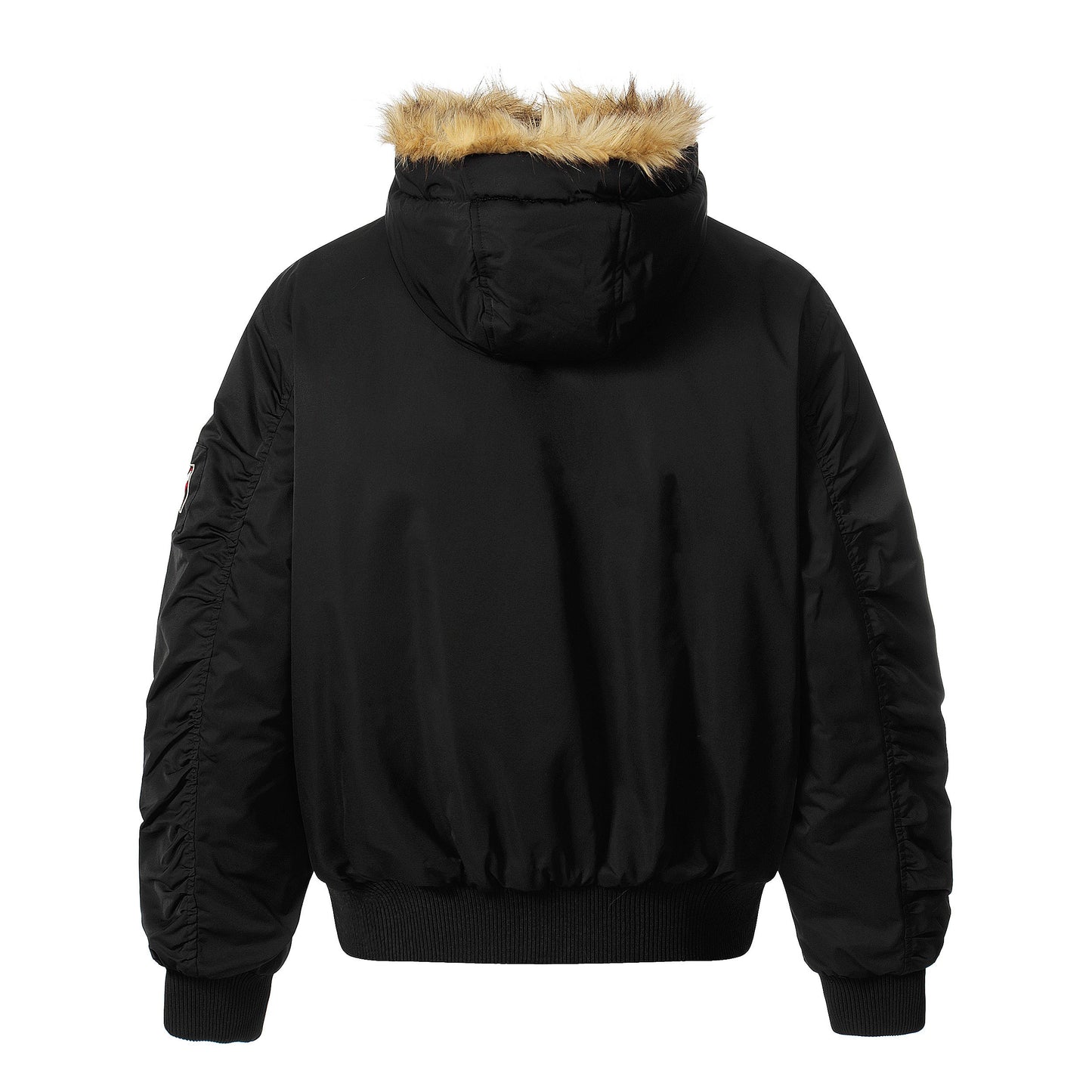 Leopard Fleece | Badge Bomber Jacket