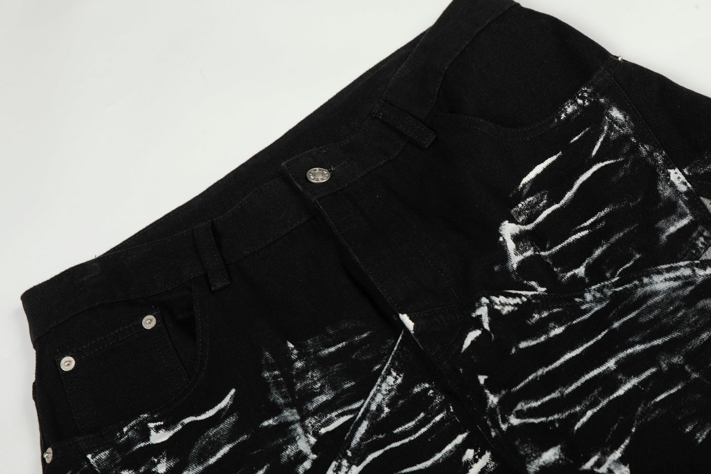 Street Star Painted Barrel Jeans - Vintage Vibes & Modern Comfort