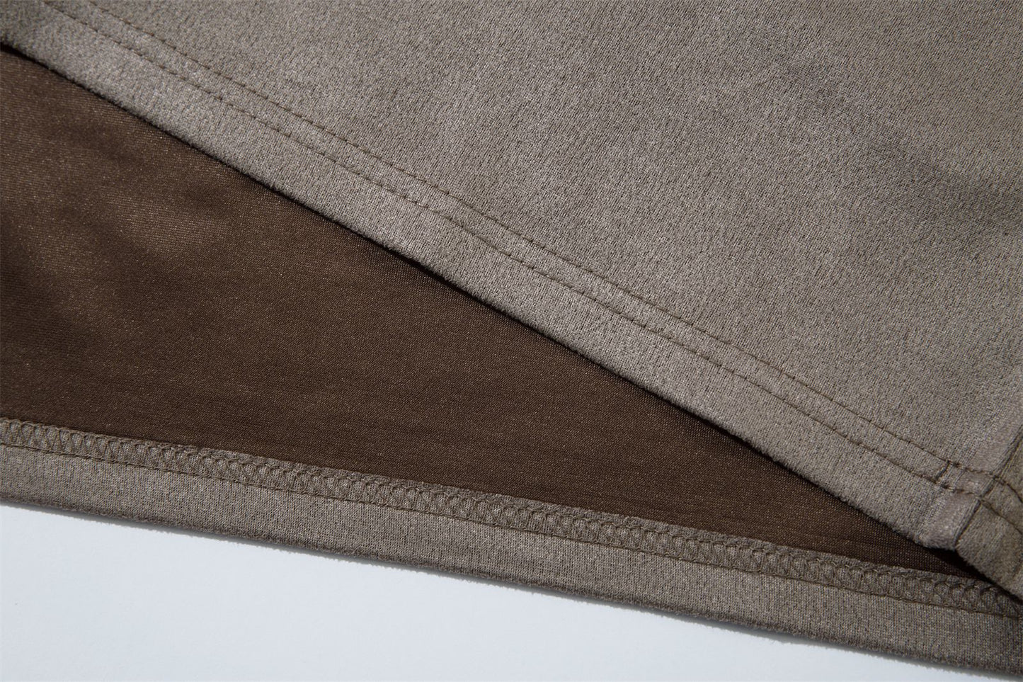 Thorn Embroidery Suede T-Shirt - Elevate Your Streetwear Game