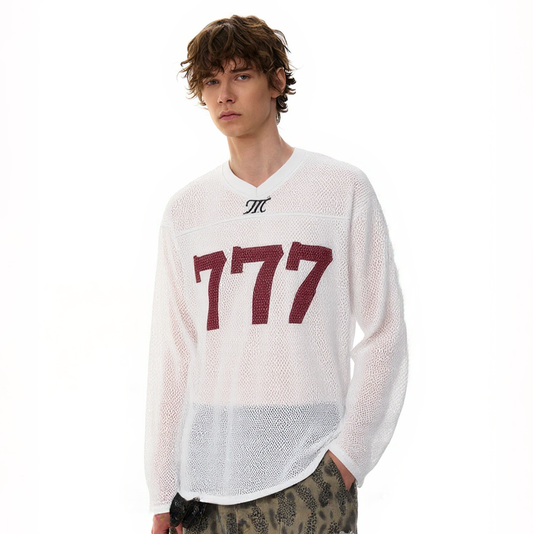 No.777 | Long Sleeve Mesh Jersey