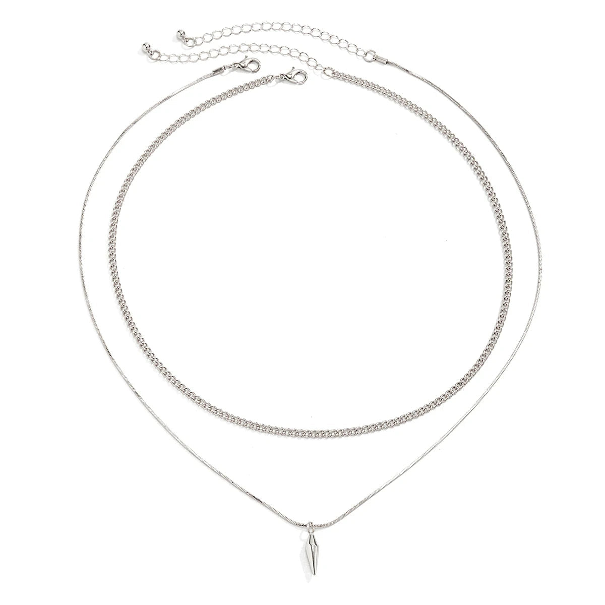 Tiered Edge Necklace