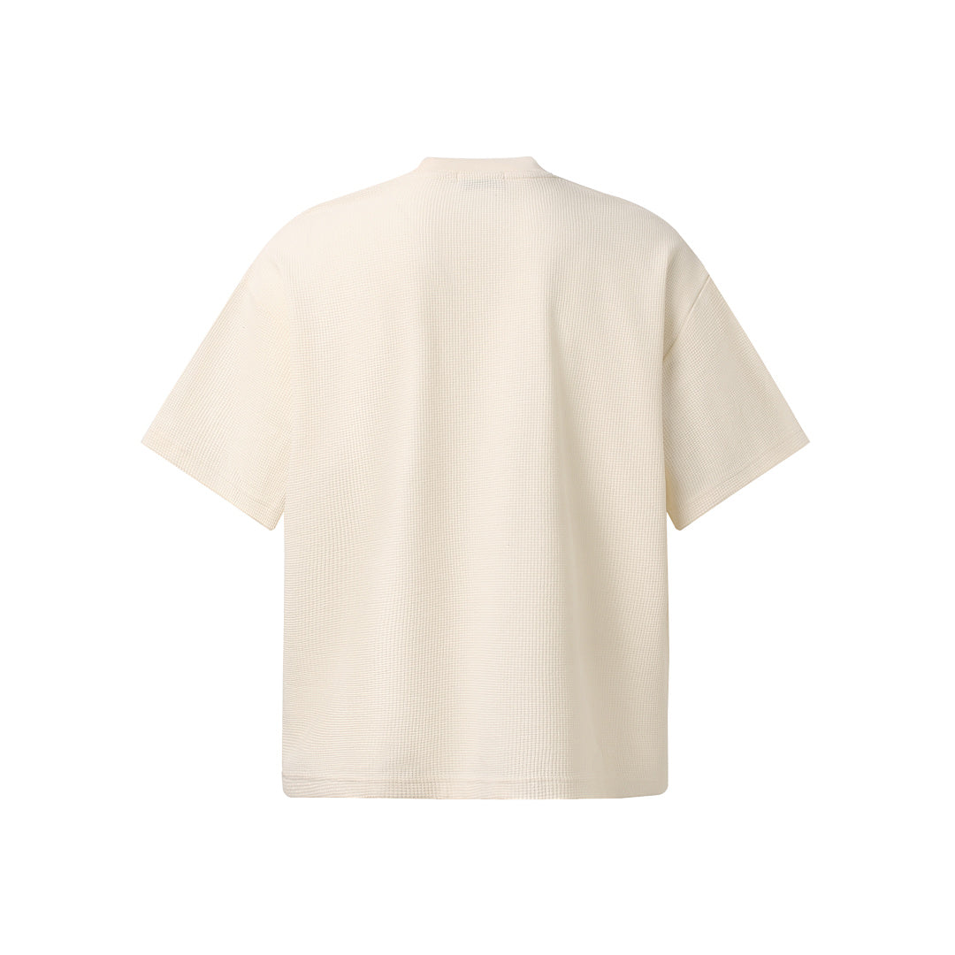 Waffle Knit Skate Wizard Flame Graphic T-Shirt