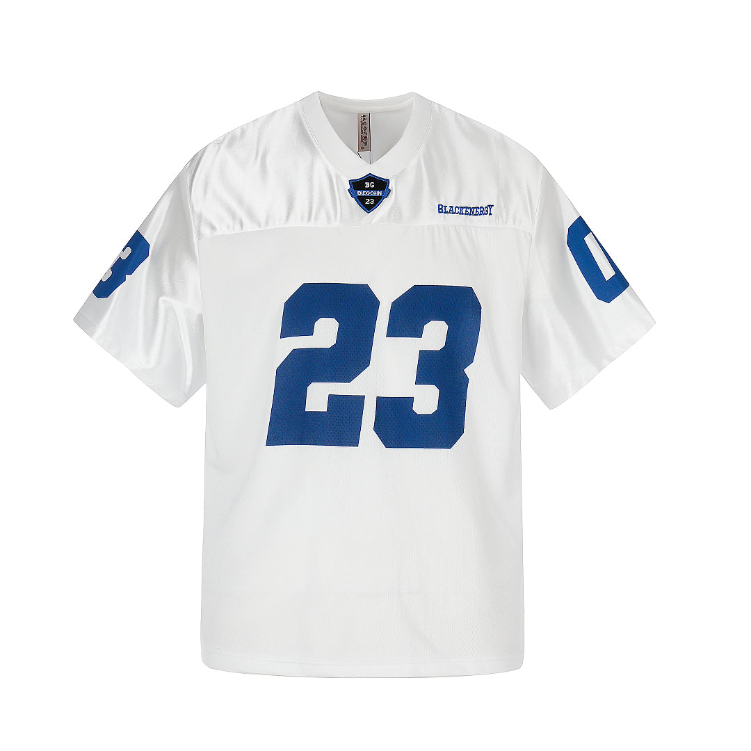 Oversized Number 23 Mesh Football Jersey