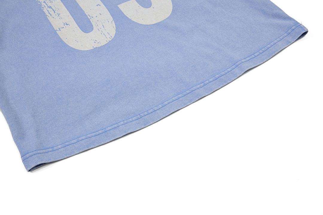 Vintage Acid Wash Number 05 Football T-Shirt