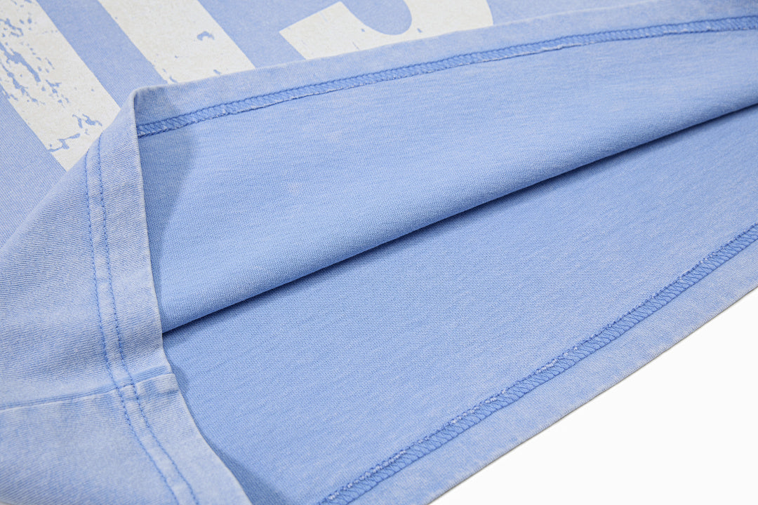 Vintage Acid Wash Number 05 Football T-Shirt