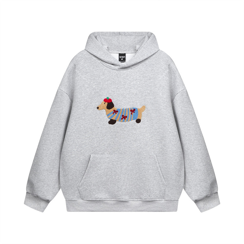 Cartoon Dachshund | Oversized Hoodie