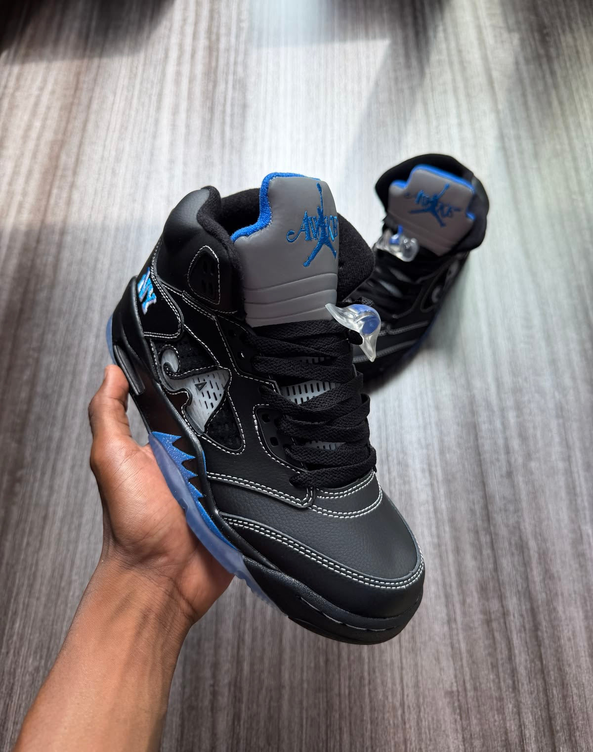 Awake NY x Air Jordan 5 "Black/Racer Blue" AIR JORDAN