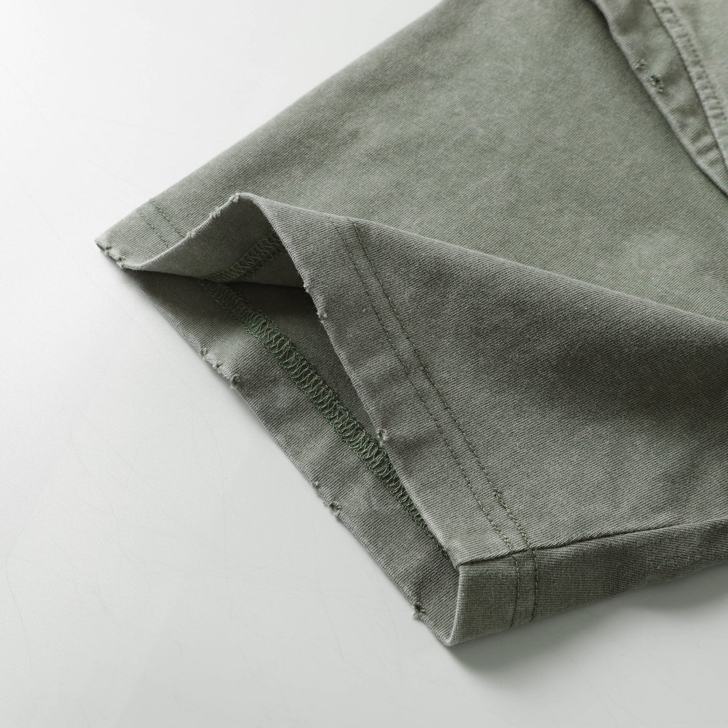 Layered Stitching | Washed T-Shirt
