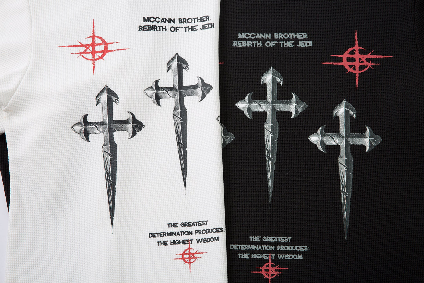 Gothic Cross Print | Graphic Sweatshirt