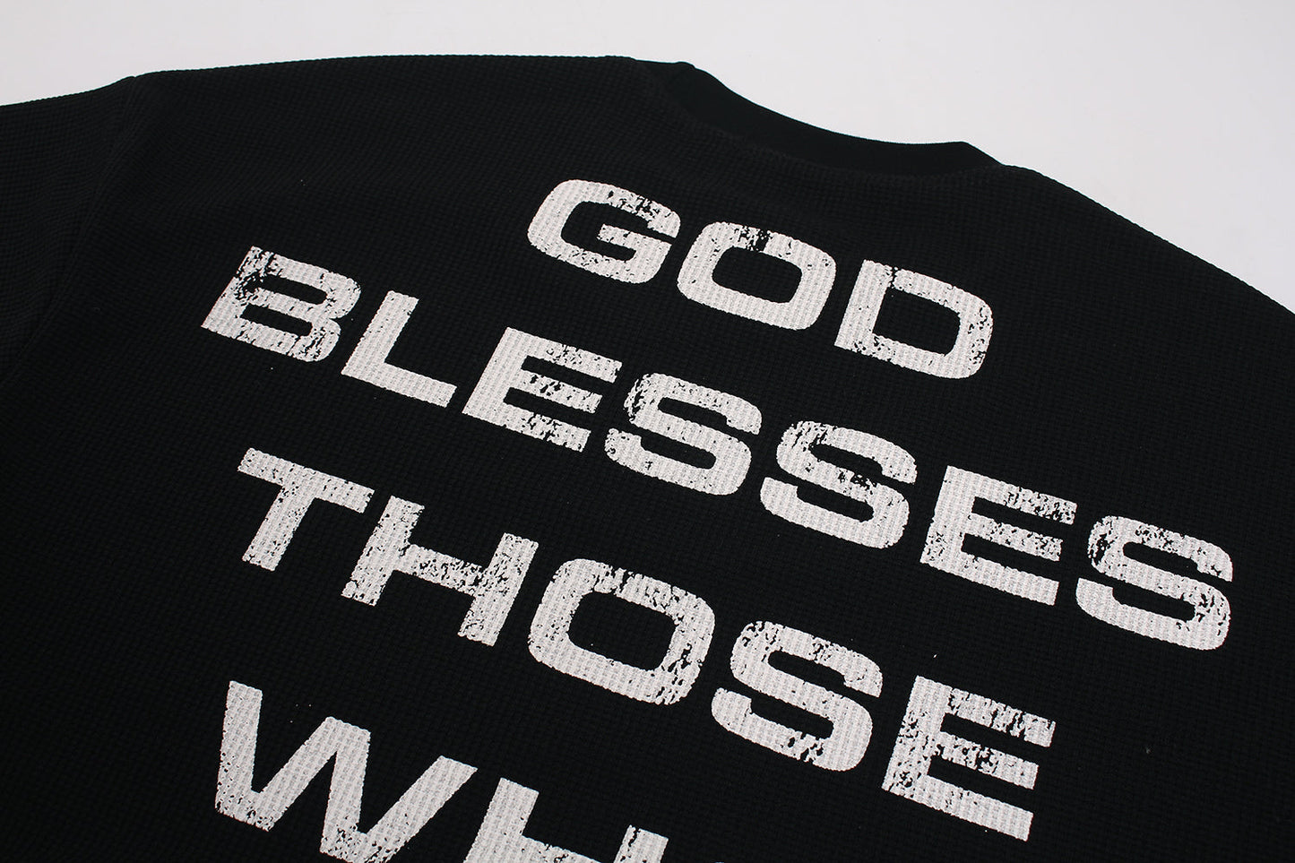 Distressed Cross Graphic | Punk Sweatshirt