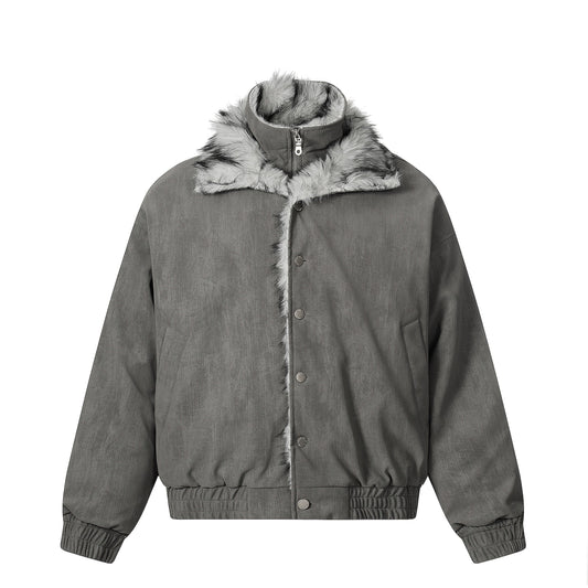 Patchwork Fur | Winter Stand Jacket