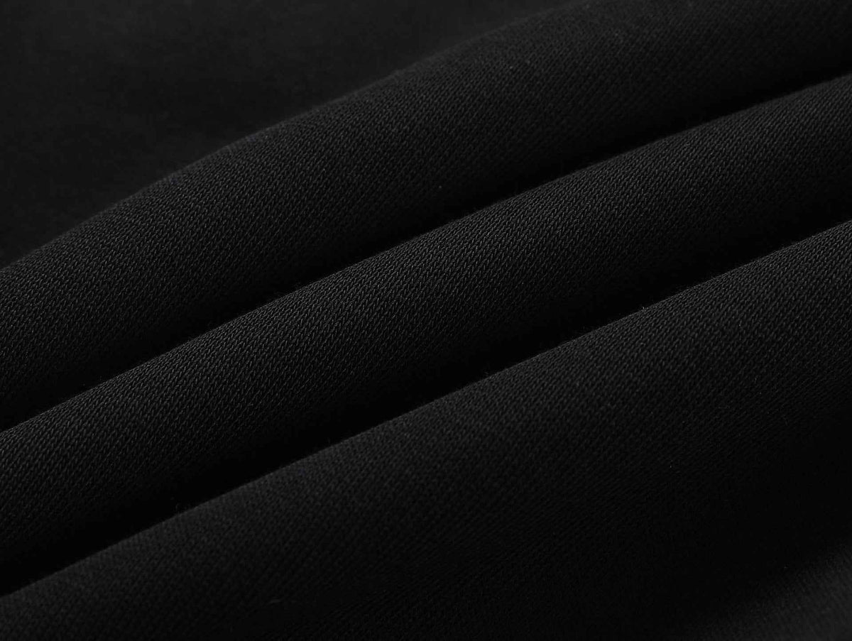 Striped Panel Wide Leg Sweatpants