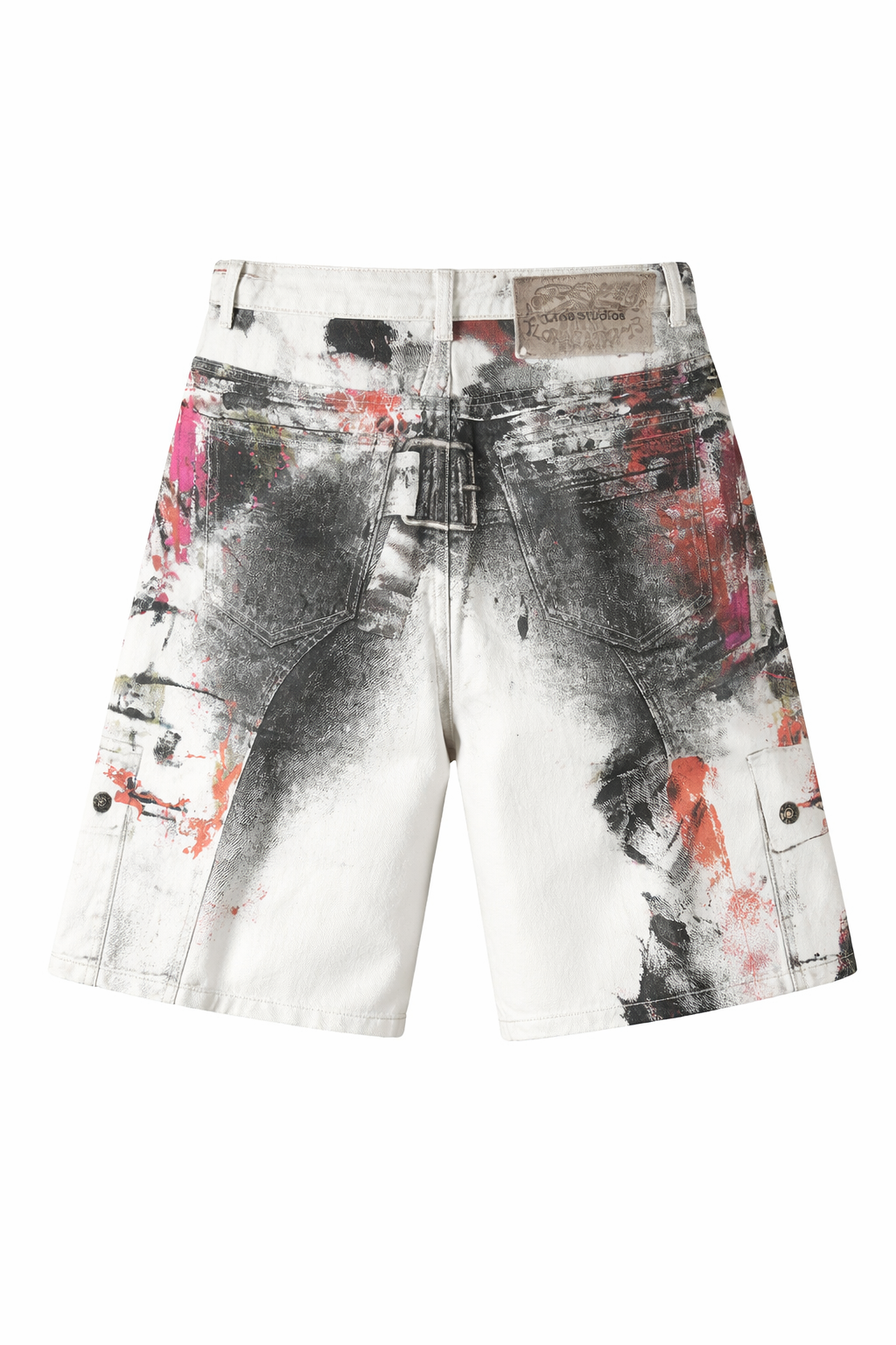 EXTREME PAINTERS SHORTS - JUSTLUXURY