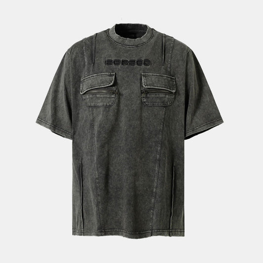 Utility Pocke | Washed T-Shirt