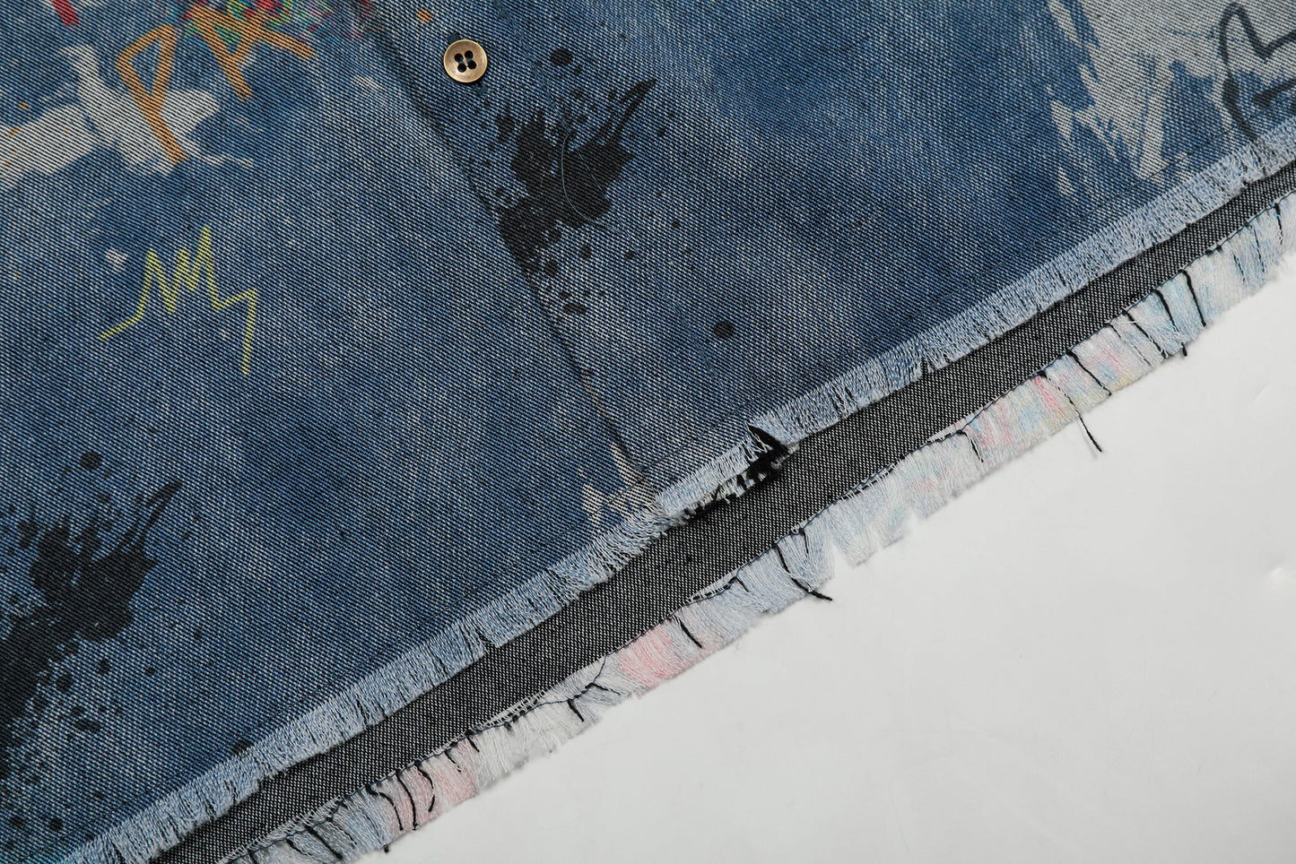 Vintage Graffiti | Denim Shirt