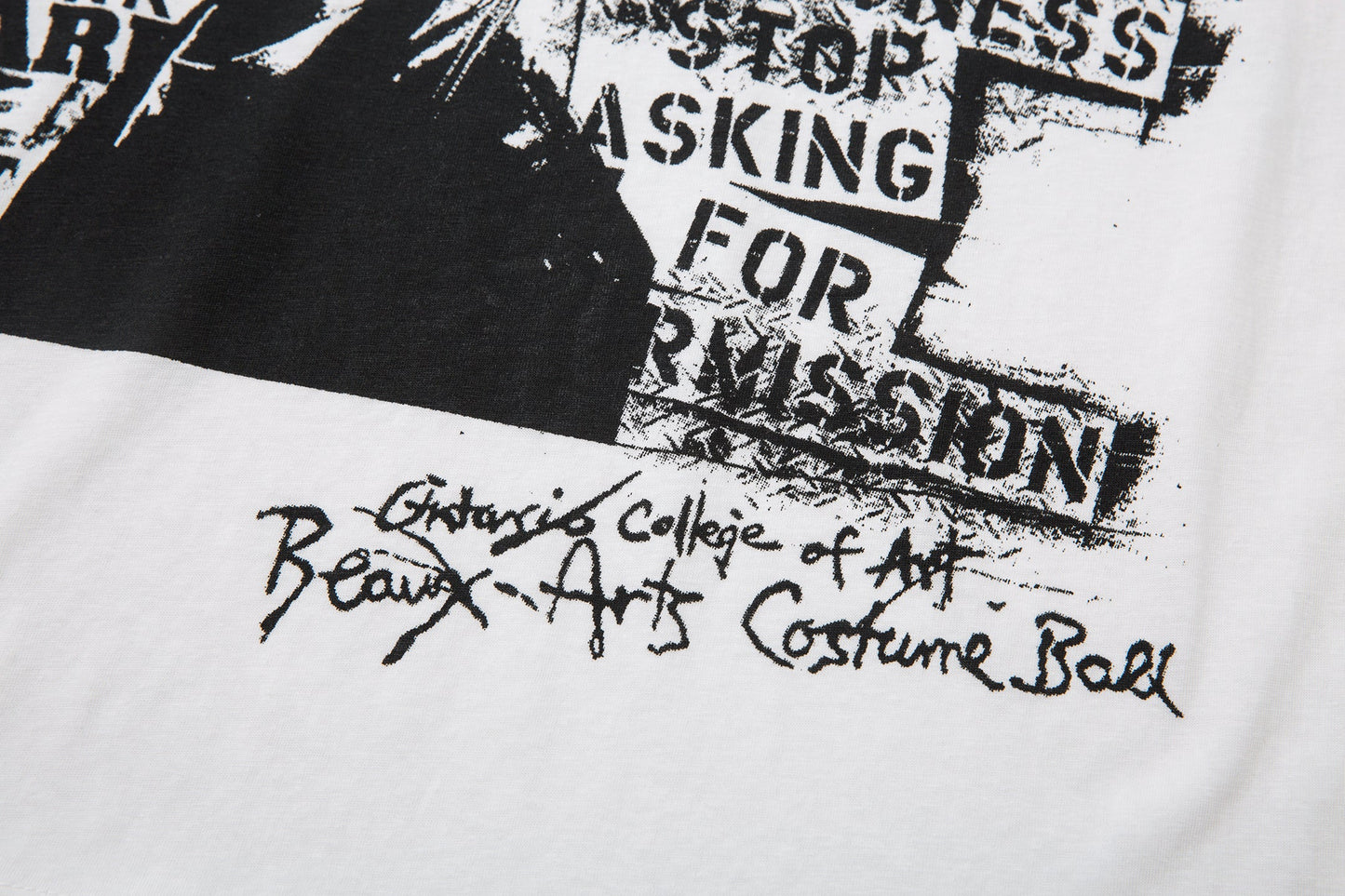 Grunge Portrait Print | Graphic Sweatshirt
