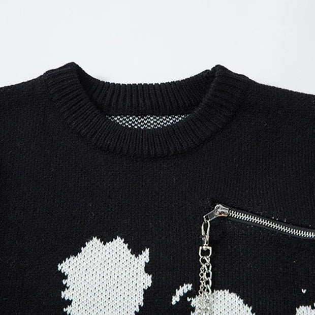 The Industrial Link Star Sweater
