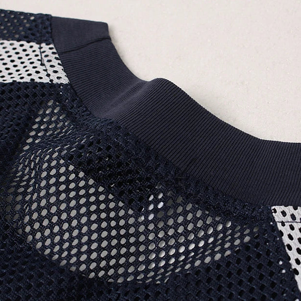 Varsity Eight Mesh Tee