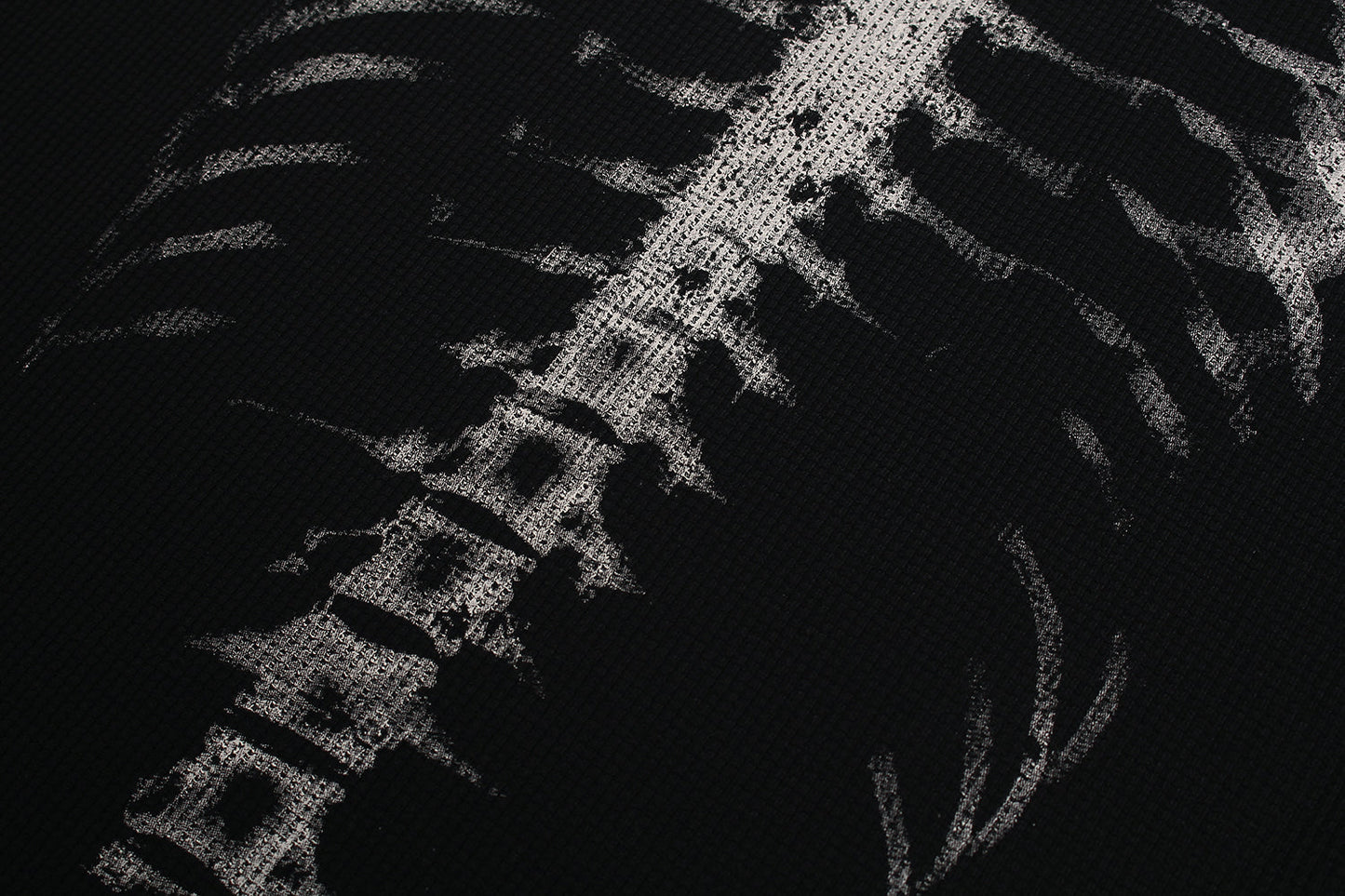X-Ray Skeleton | Waffle Long Sleeve T-Shirt
