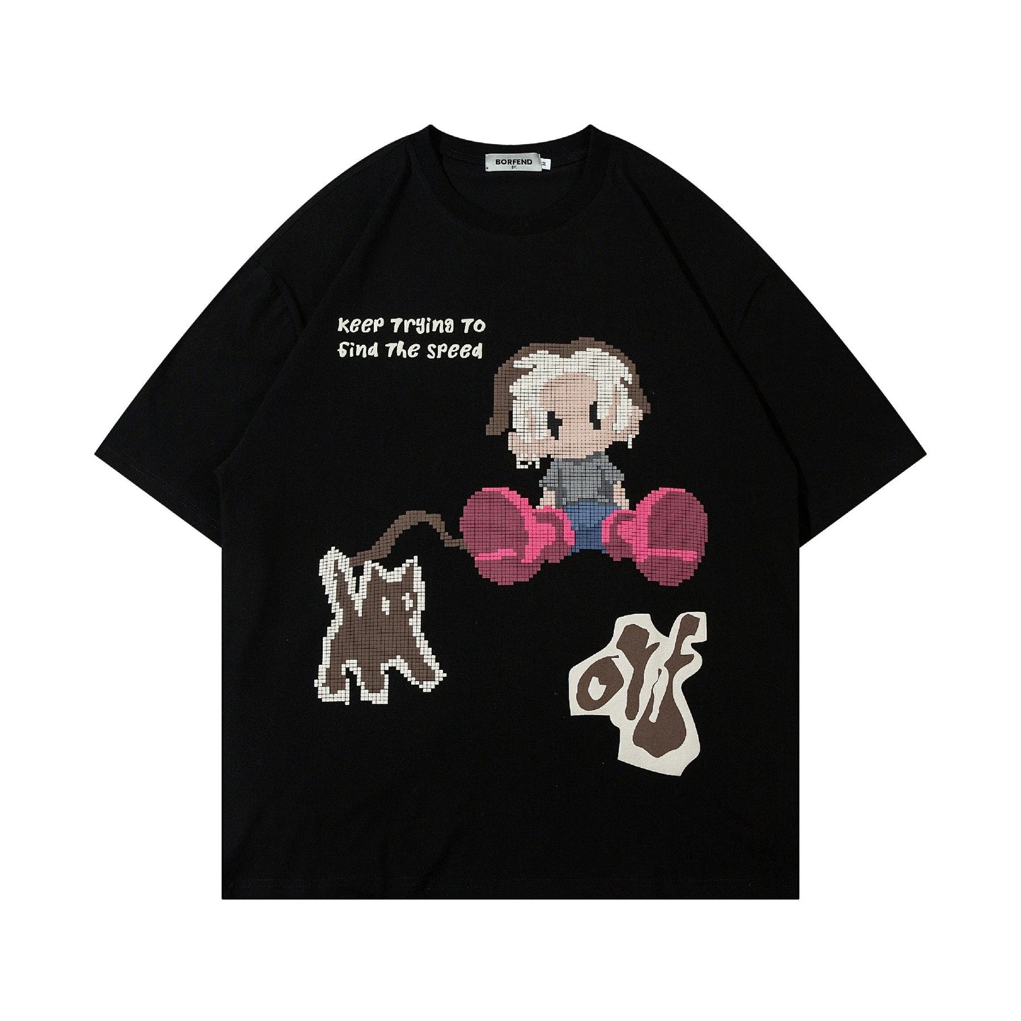 Anmie | Oversized Graphic T-Shirt