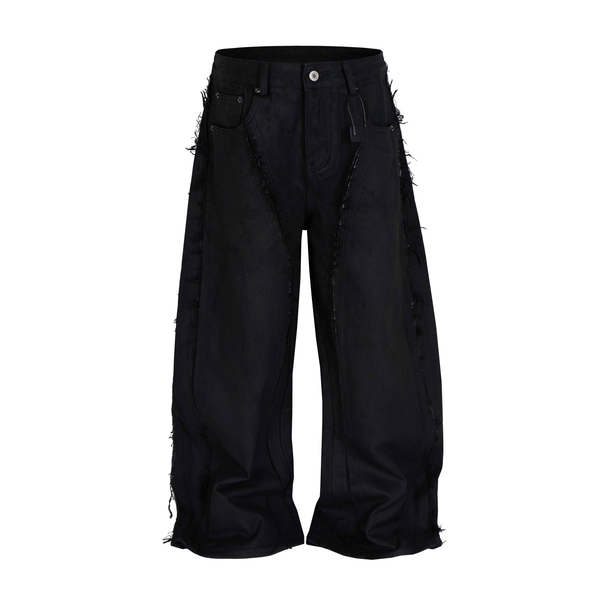 WIDEBOY WAXED FRAY DENIM