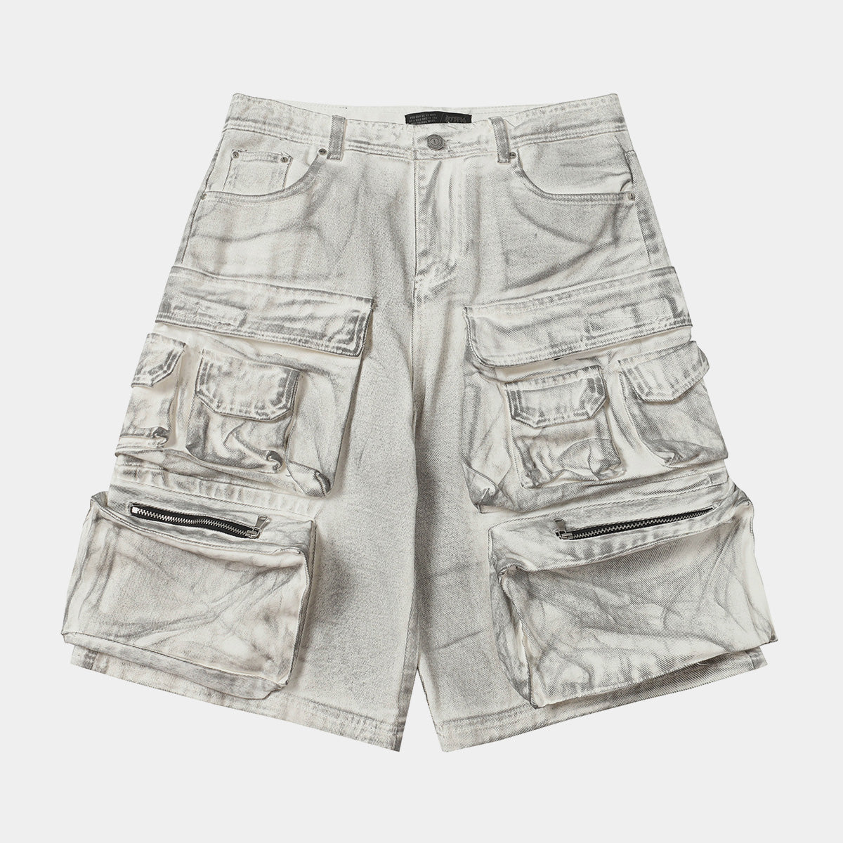 Multi-Pocket | Washed Cargo Shorts