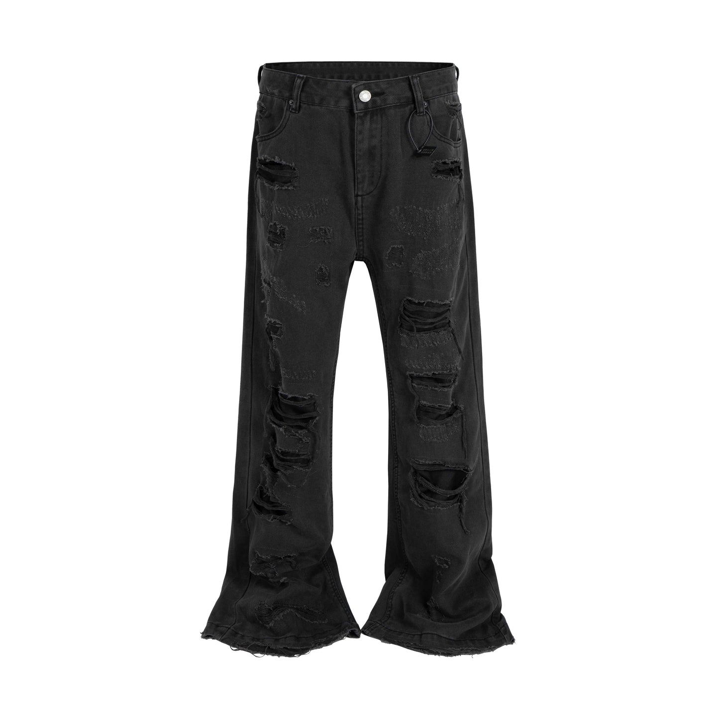 DARK DESTROYED DENIM