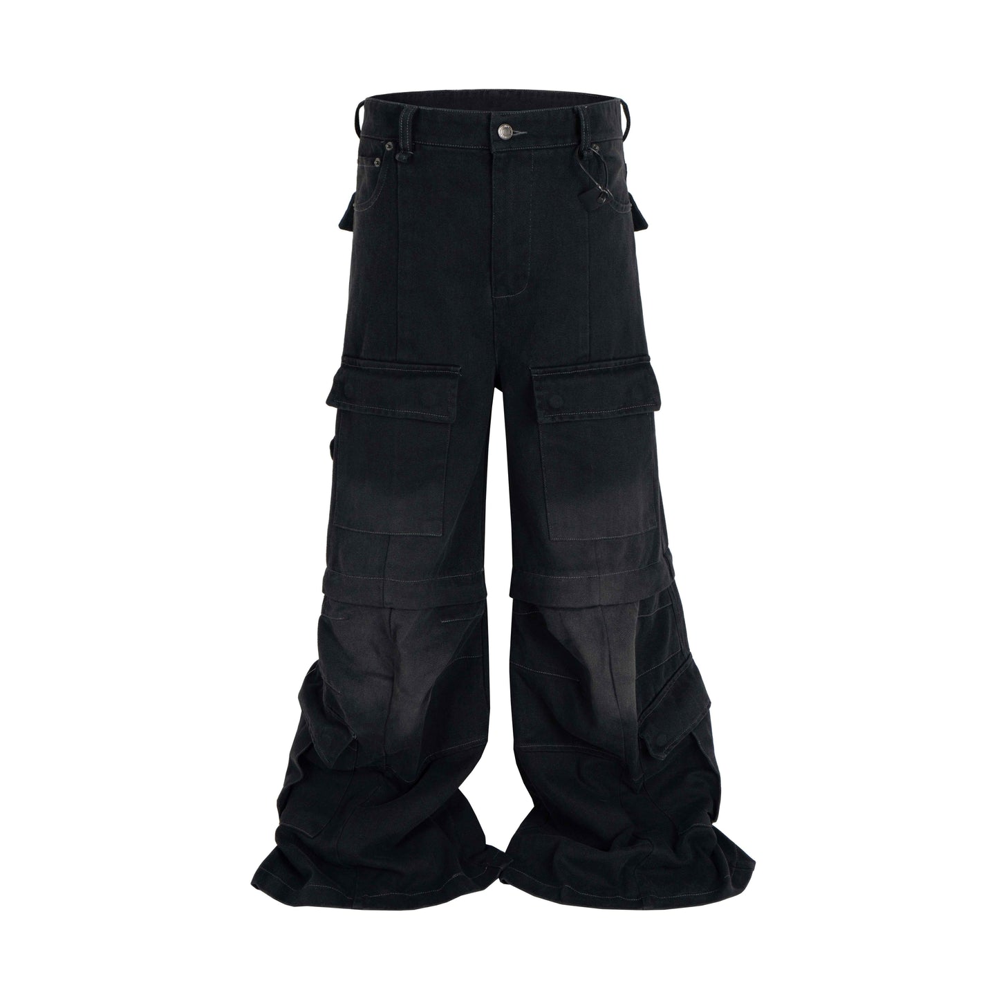 NOIR CONVERT CARGO DENIM