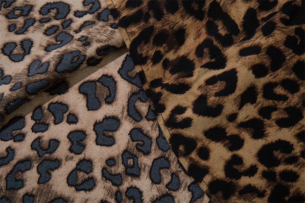 Leopard Print Oversized T-Shirt