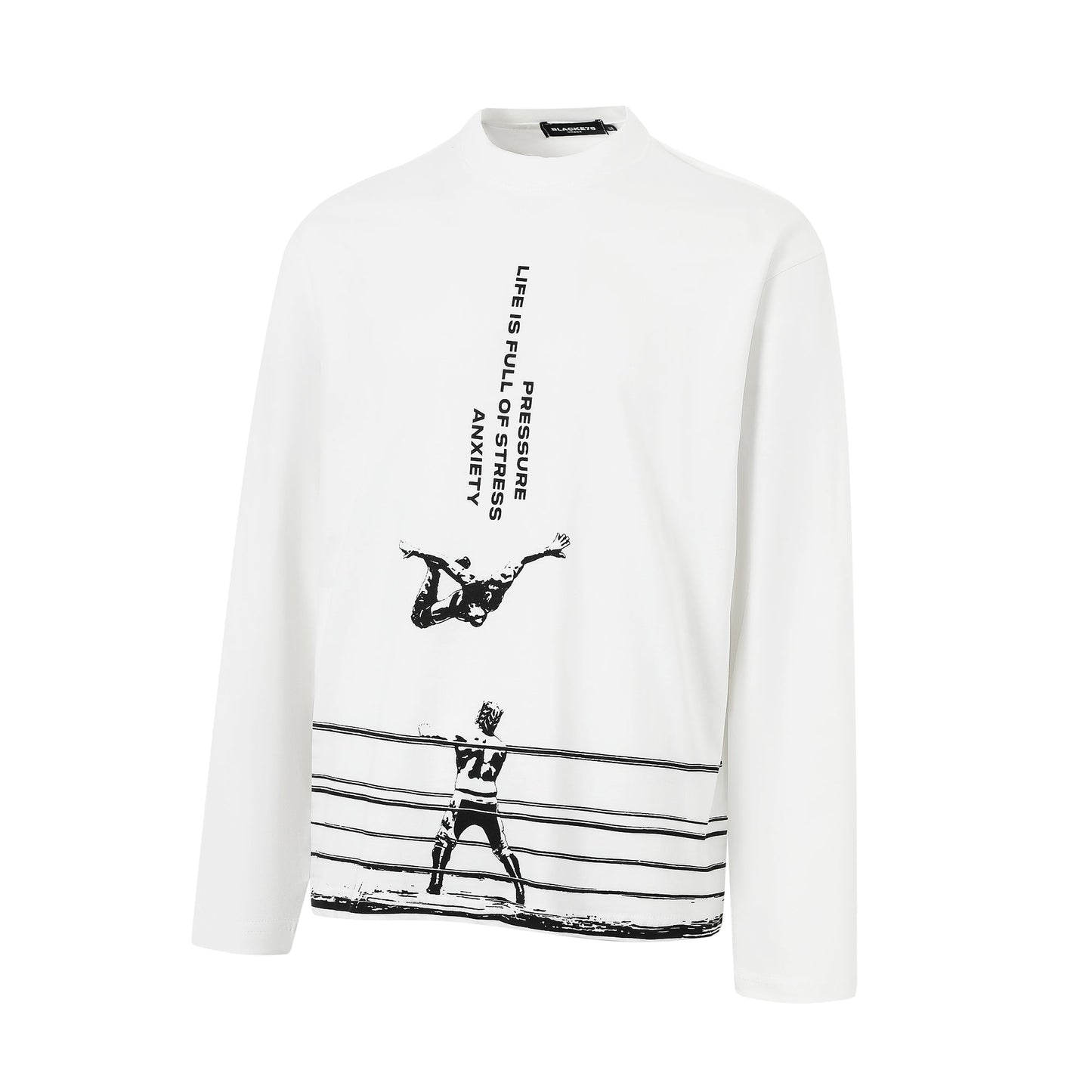 Wrestling Graphic Print | Streetwear Sweatshirt