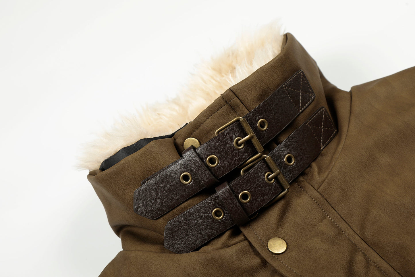 Vintage Pocket | Padded Suede Jacket