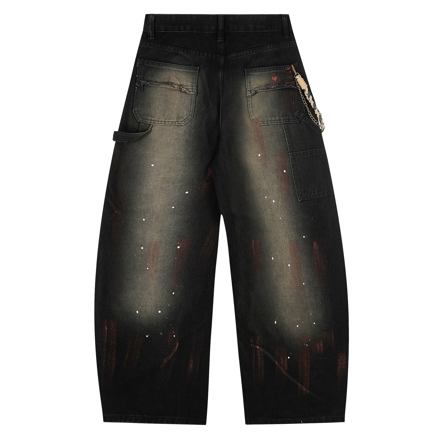 Midnight Fade | Oversized Vintage Wash Jeans