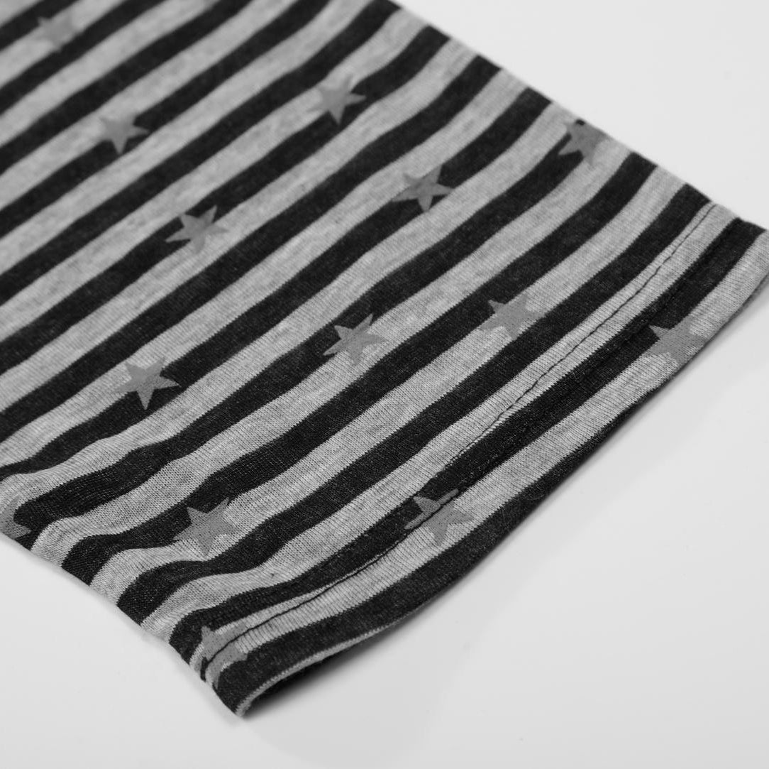 Starlight Stripe Polo Long Sleeve