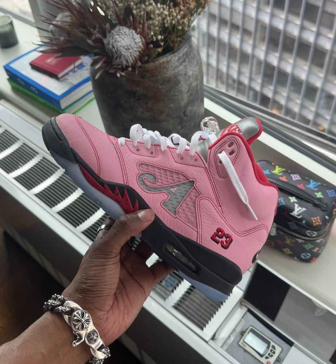 Awake NY x Air Jordan 5 “Arctic Pink”