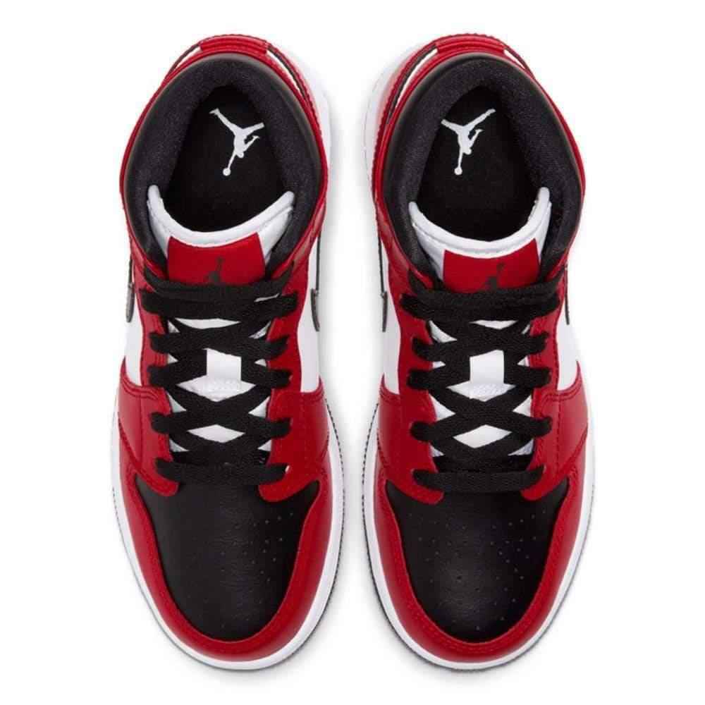 Air Jordan 1 Mid Chicago Black Toe GS - Style Meets Comfort