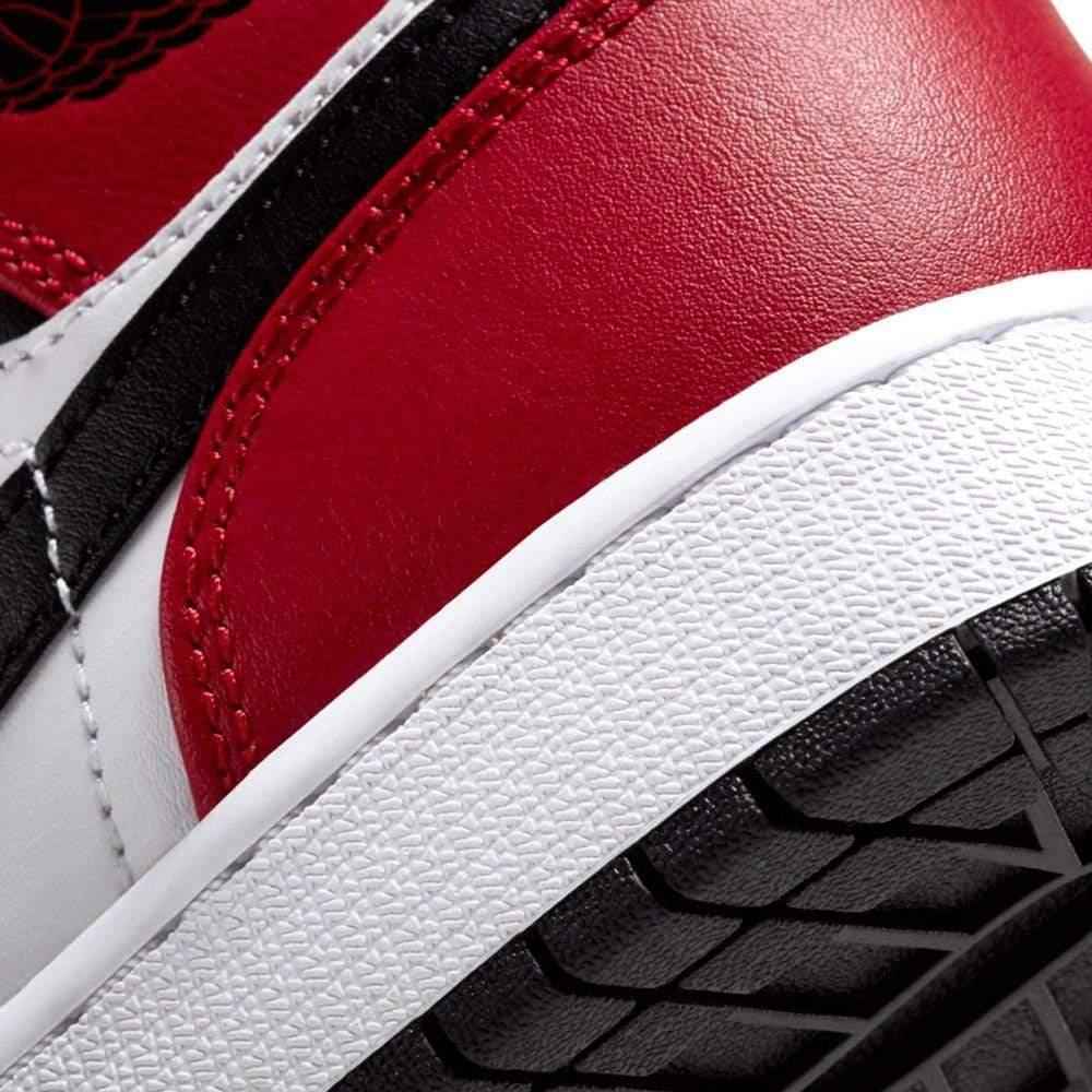 Air Jordan 1 Mid Chicago Black Toe GS SneakerNational
