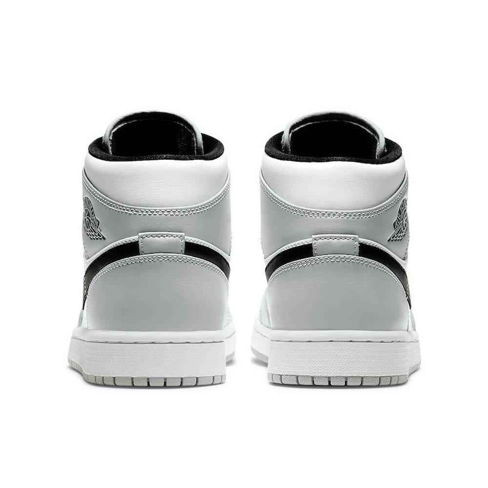Air Jordan 1 Mid 'Smoke Grey' - Trendy Sneakers for Any Occasion SneakerNational