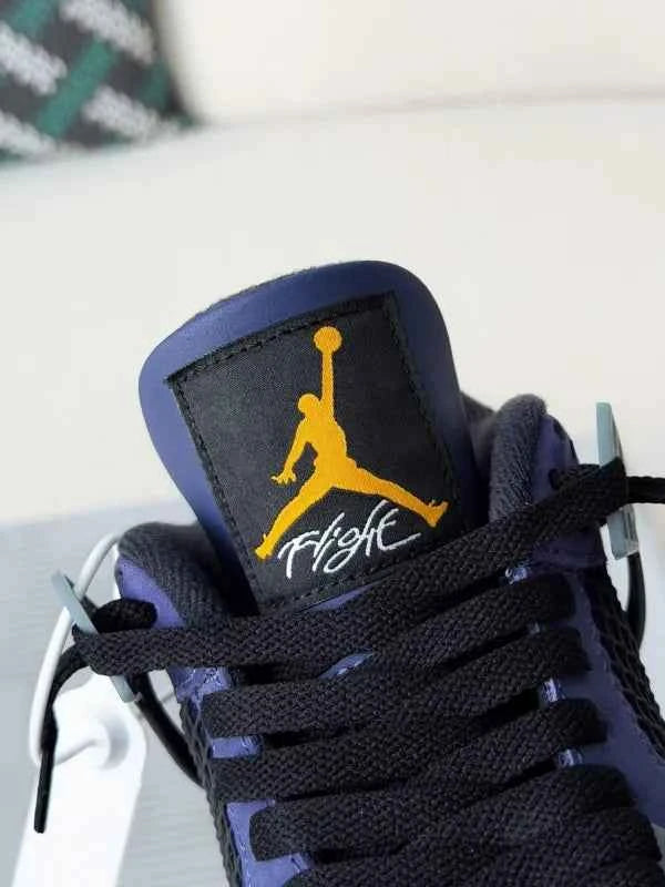 Air Jordan 4 Retro Lakers Sneakers – Elevate Your Style