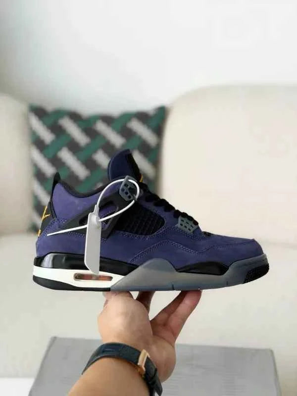 Air Jordan 4 Retro Lakers Sneakers – Elevate Your Style