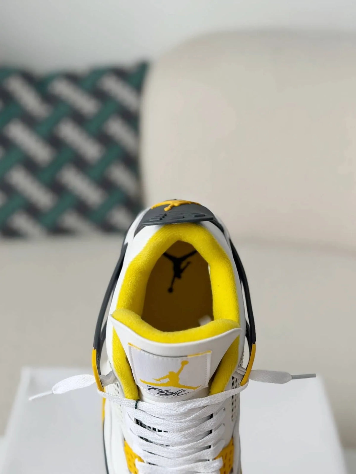 Air Jordan 4 Retro ‘Vivid Sulfur’ Sneakers - OMYGOODS